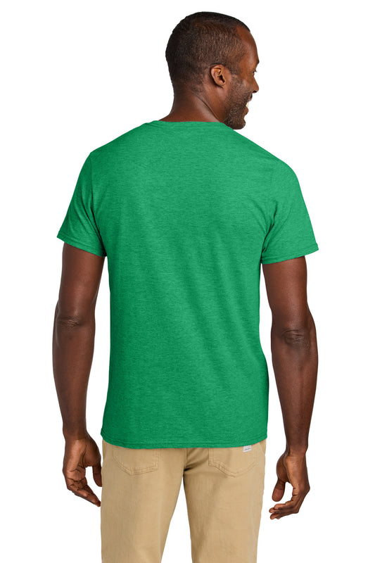 Jerzees Classics Unisex Cotton T-Shirt 363M Retro Heather Green