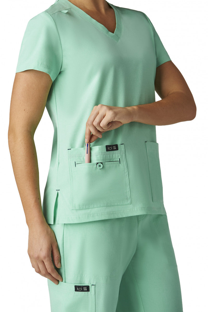 Basics 373 Becca Top Heather Jelly Mint