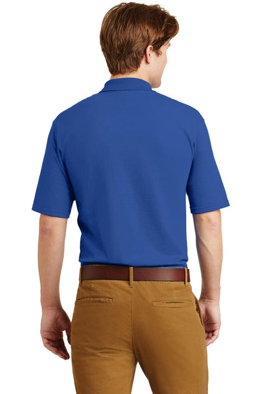 Jerzees Dri-Power Pocket Sport Shirt. 436MP Royal