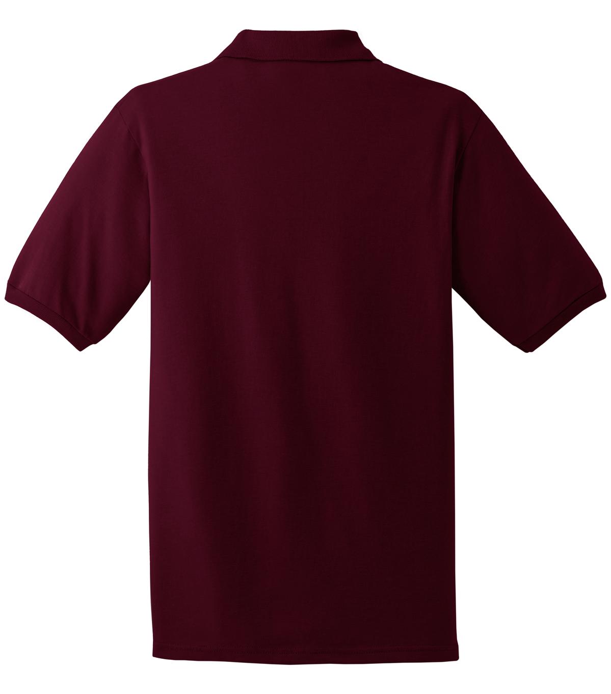 Jerzees Dri-Power Sport Shirt. 437M Maroon