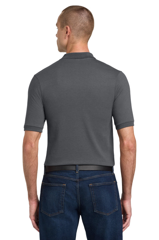 Jerzees Dri-Power Sport Shirt. 437M Charcoal Grey