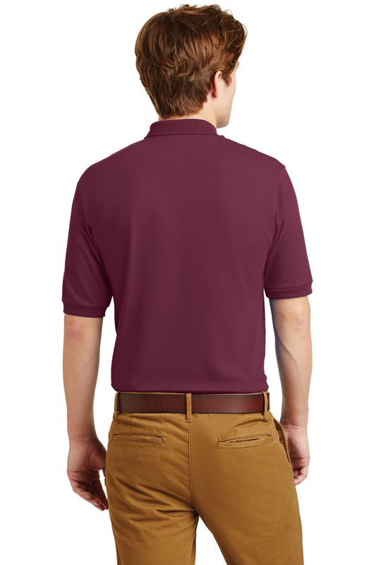 Jerzees Dri-Power Sport Shirt. 437M Maroon
