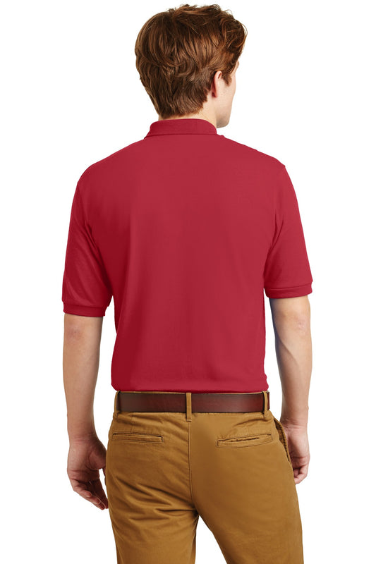 Jerzees Dri-Power Sport Shirt. 437M True Red