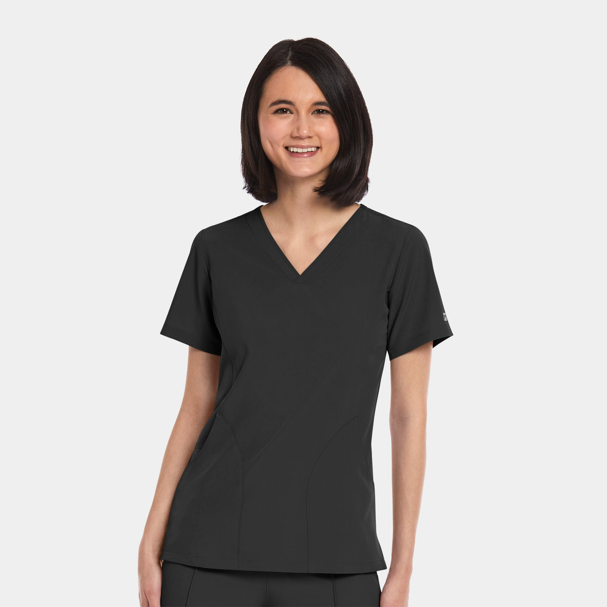 Matrix Impulse 4511 Women's V-Neck Top Black