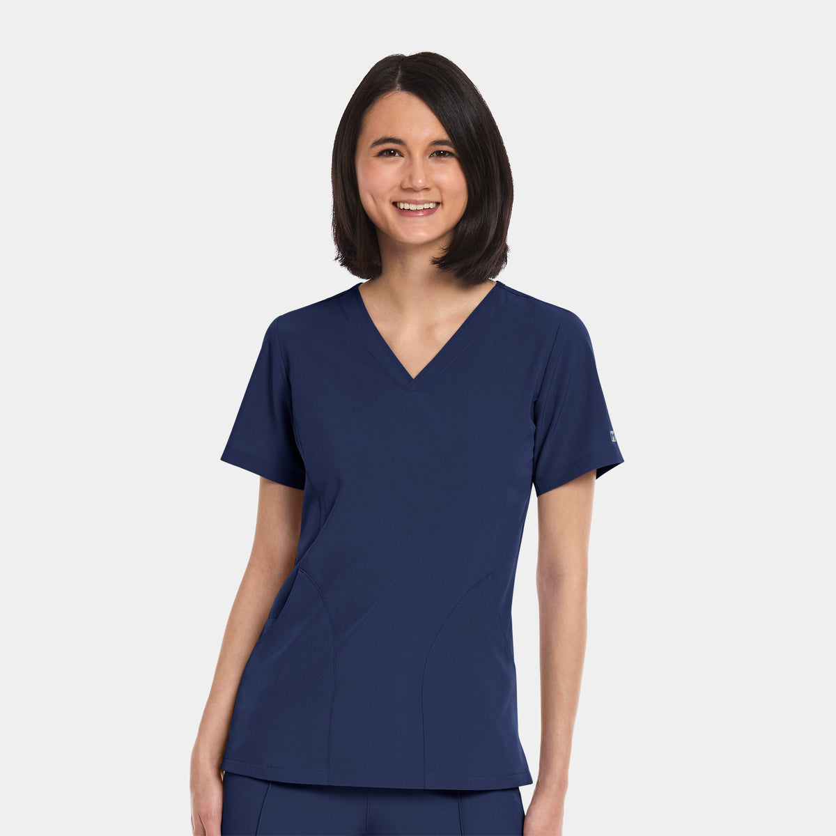 Matrix Impulse 4511 Women's V-Neck Top Navy