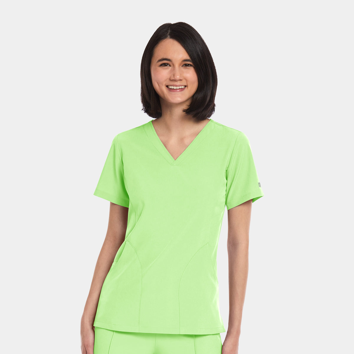 Matrix Impulse 4511 Women's V-Neck Top Patina Green