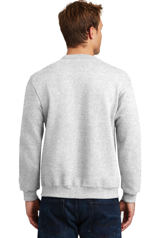 Jerzees Super Sweats NuBlend Crewneck Sweatshirt. 4662M Ash