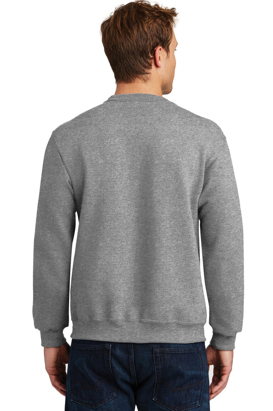 Jerzees Super Sweats NuBlend Crewneck Sweatshirt. 4662M Oxford