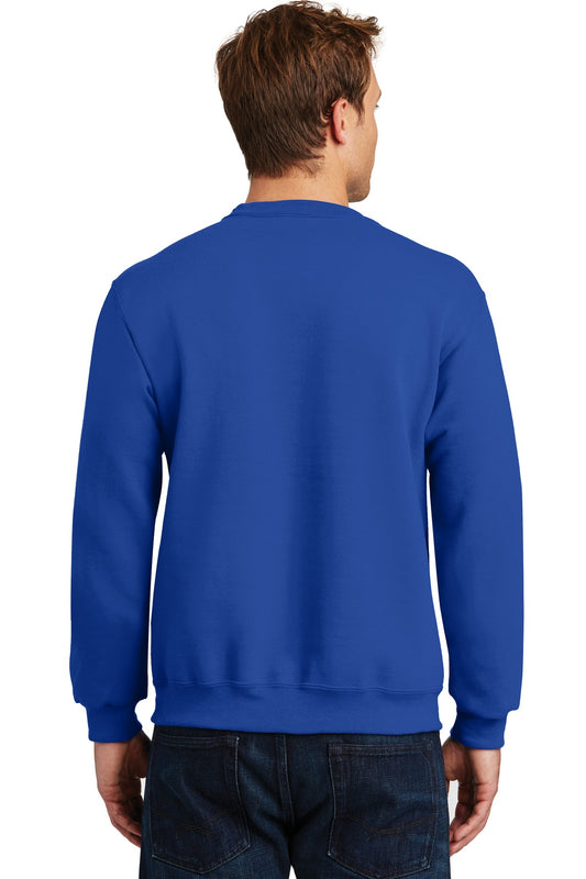 Jerzees Super Sweats NuBlend Crewneck Sweatshirt. 4662M Royal
