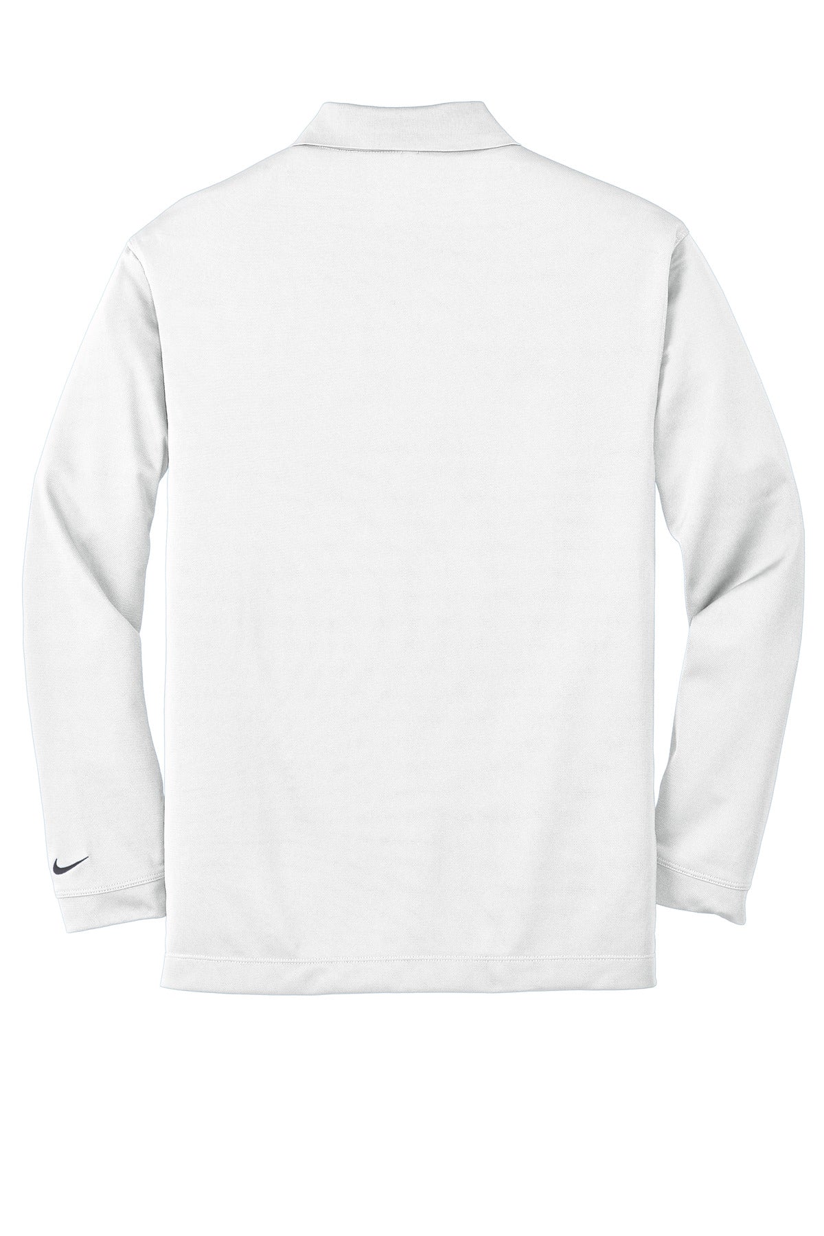 Nike Long Sleeve Dri-FIT Stretch Tech Polo. 466364 White