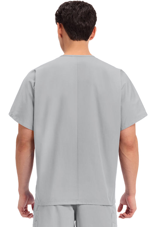 Workwear Originals 4777 Unisex Unisex V-Neck Tunic Grey