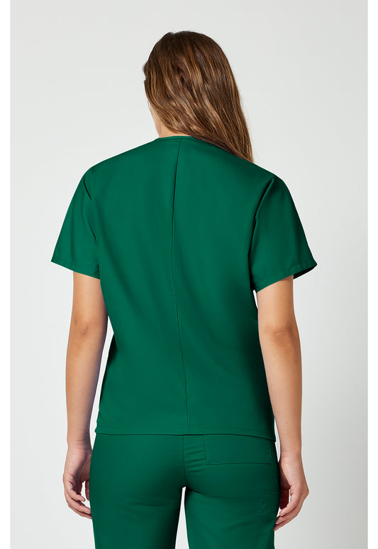 Workwear Originals 4777 Unisex Unisex V-Neck Tunic Hunter Green