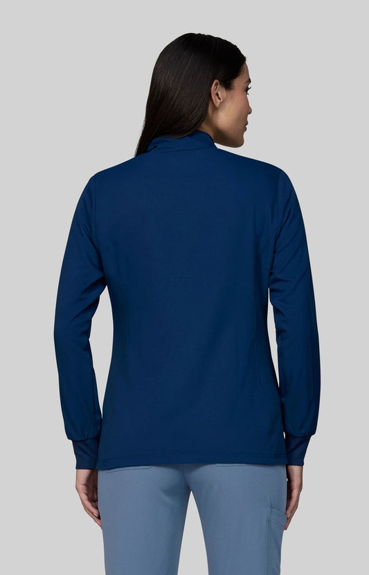 Scrubs Essentials Hera Women's 5-Pocket Jacket Navy