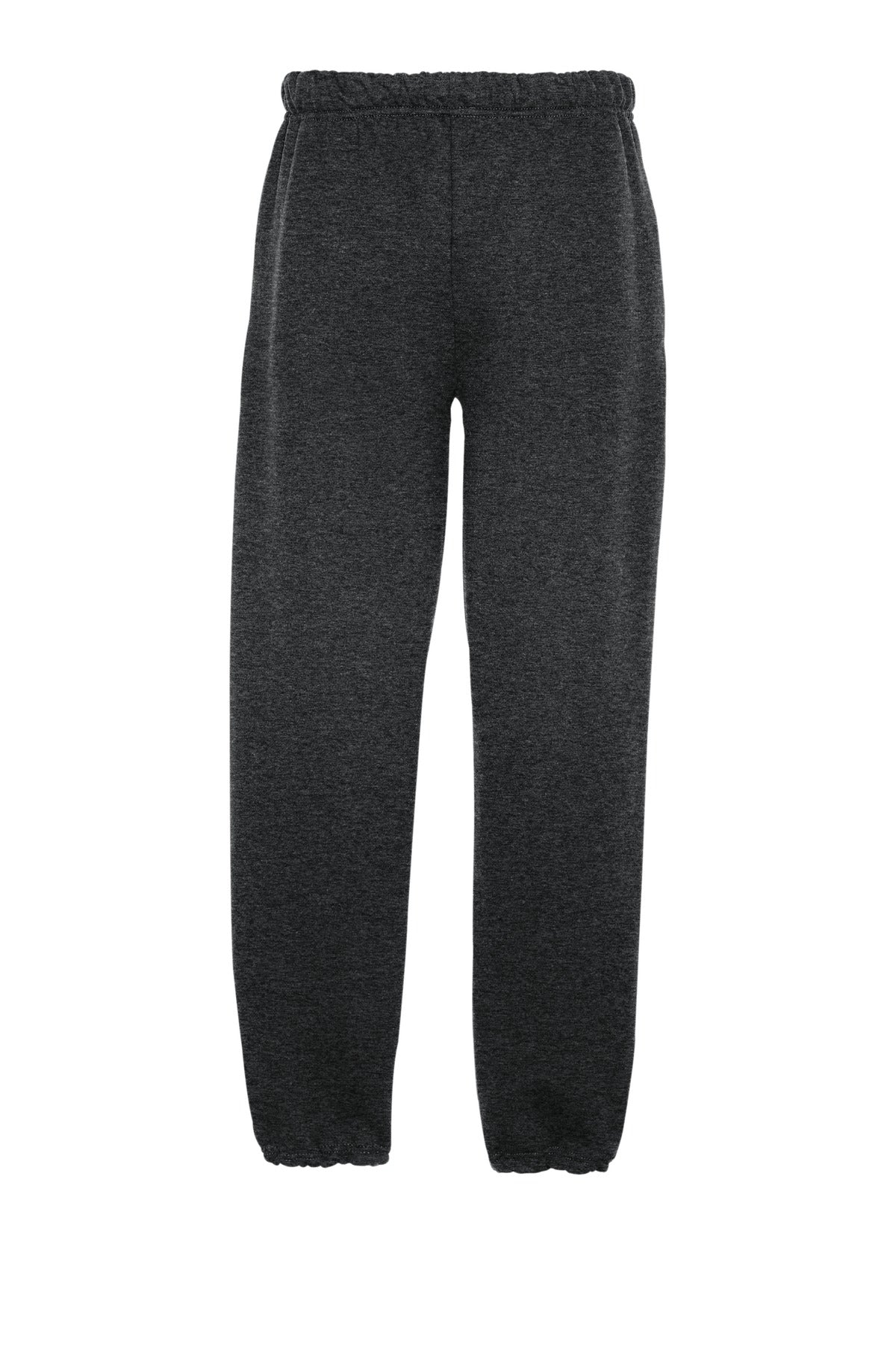 Jerzees Super Sweats NuBlend Sweatpant with Pockets. 4850MP Black Heather