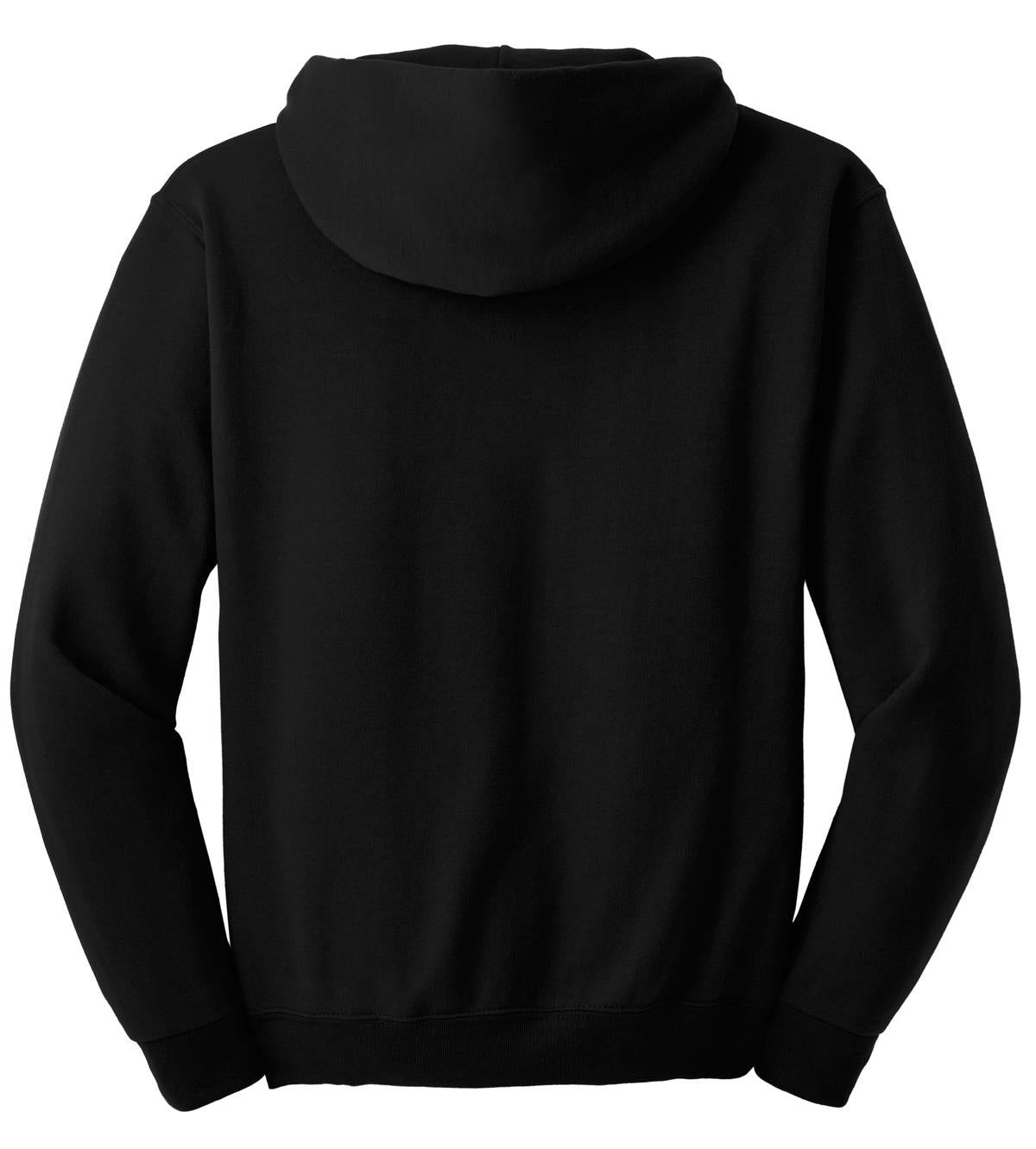 Jerzees Super Sweats NuBlend Pullover Hooded Sweatshirt. 4997M Black