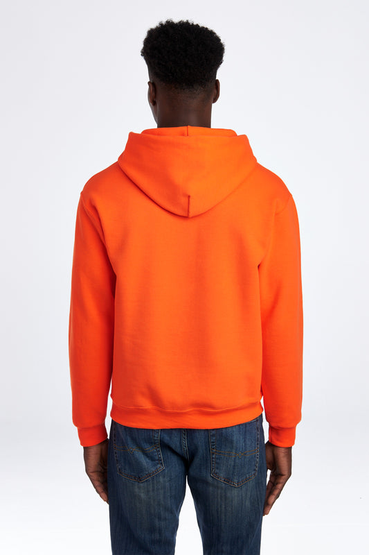 Jerzees Super Sweats NuBlend Pullover Hooded Sweatshirt. 4997M Safety Orange