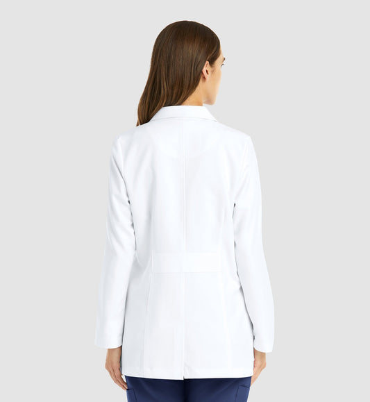 Cleveland Clinic Momentum Lab Coats 5073 Women's Consultation Lab Coat White