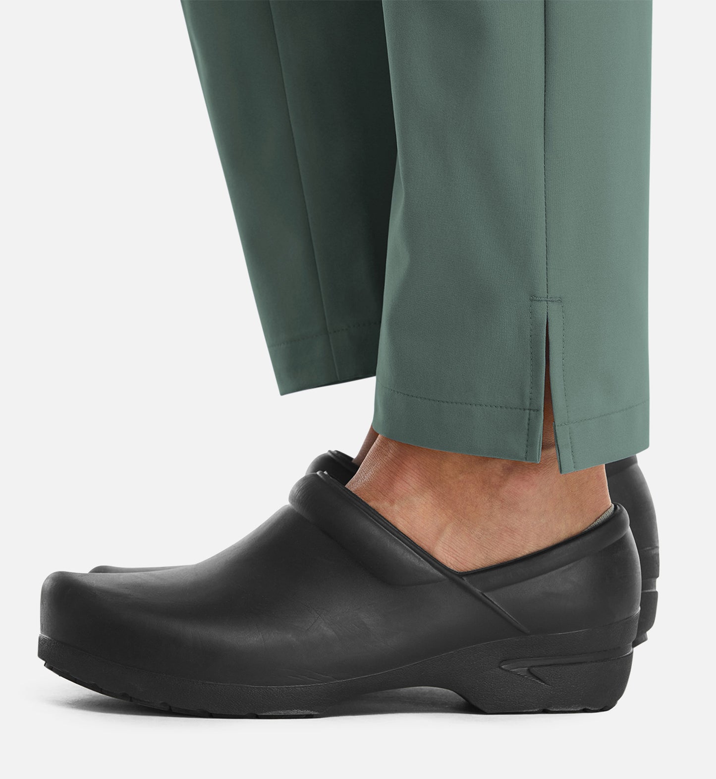 Momentum 5091 Women's Full Elastic Pull On Pants Moss