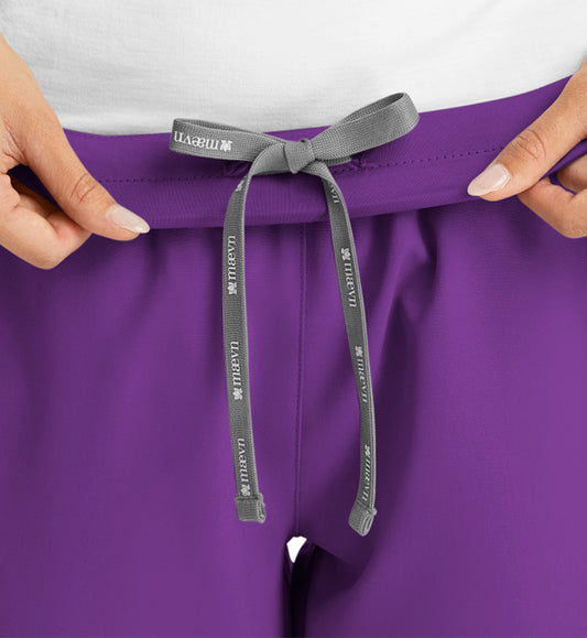 Momentum 5092 Women's Yoga Waist Jogger Eggplant