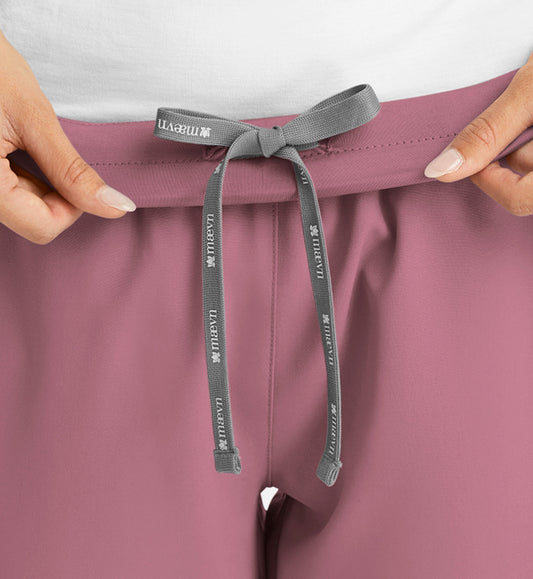 Momentum 5092 Women's Yoga Waist Jogger Rose