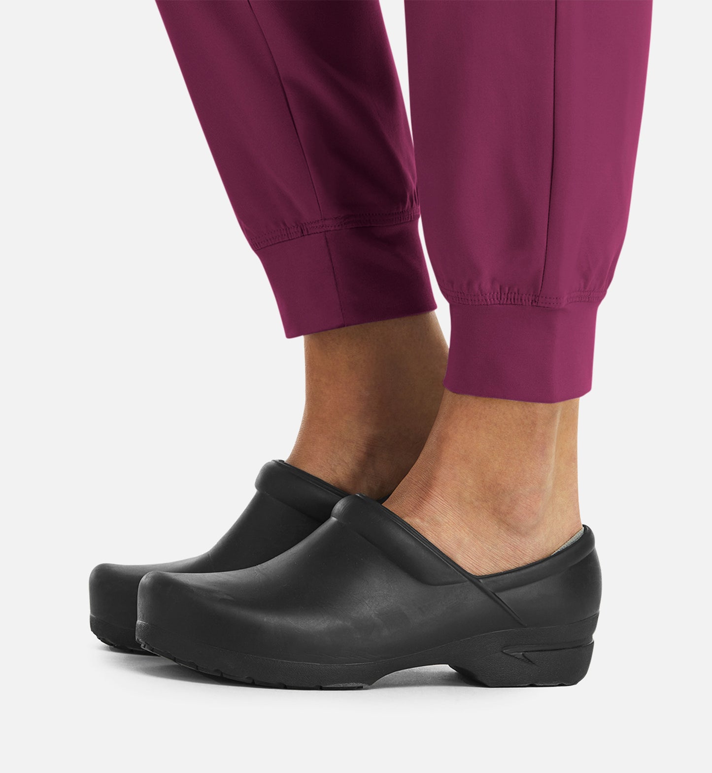 Momentum 5092 Women's Yoga Waist Jogger Wine