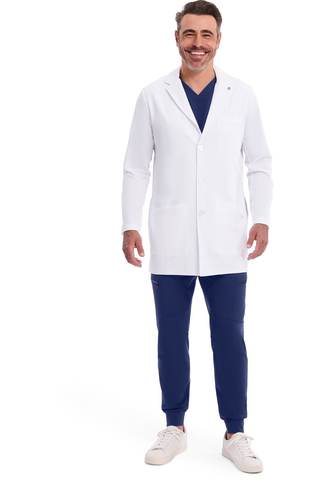 White Coat 5100 Men's Logan Lab Coat White