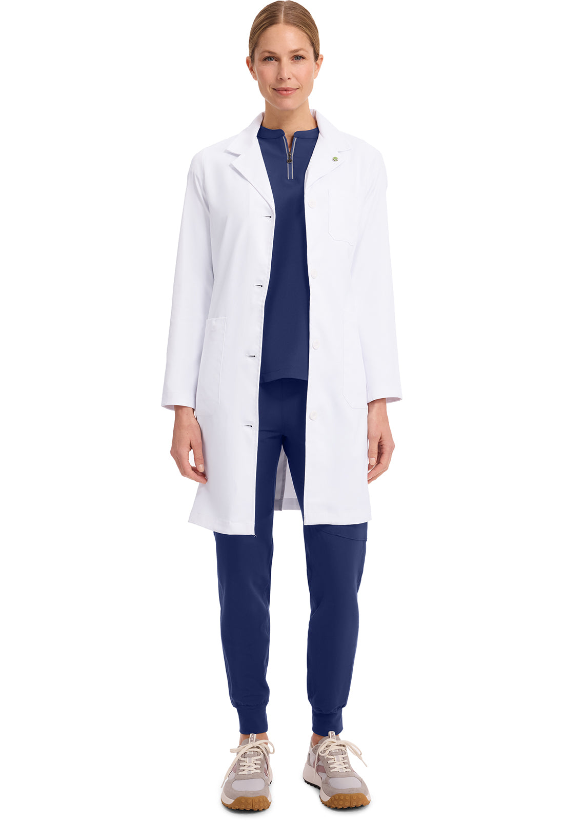 White Coat 5161 Women's Faye Lab Coat White