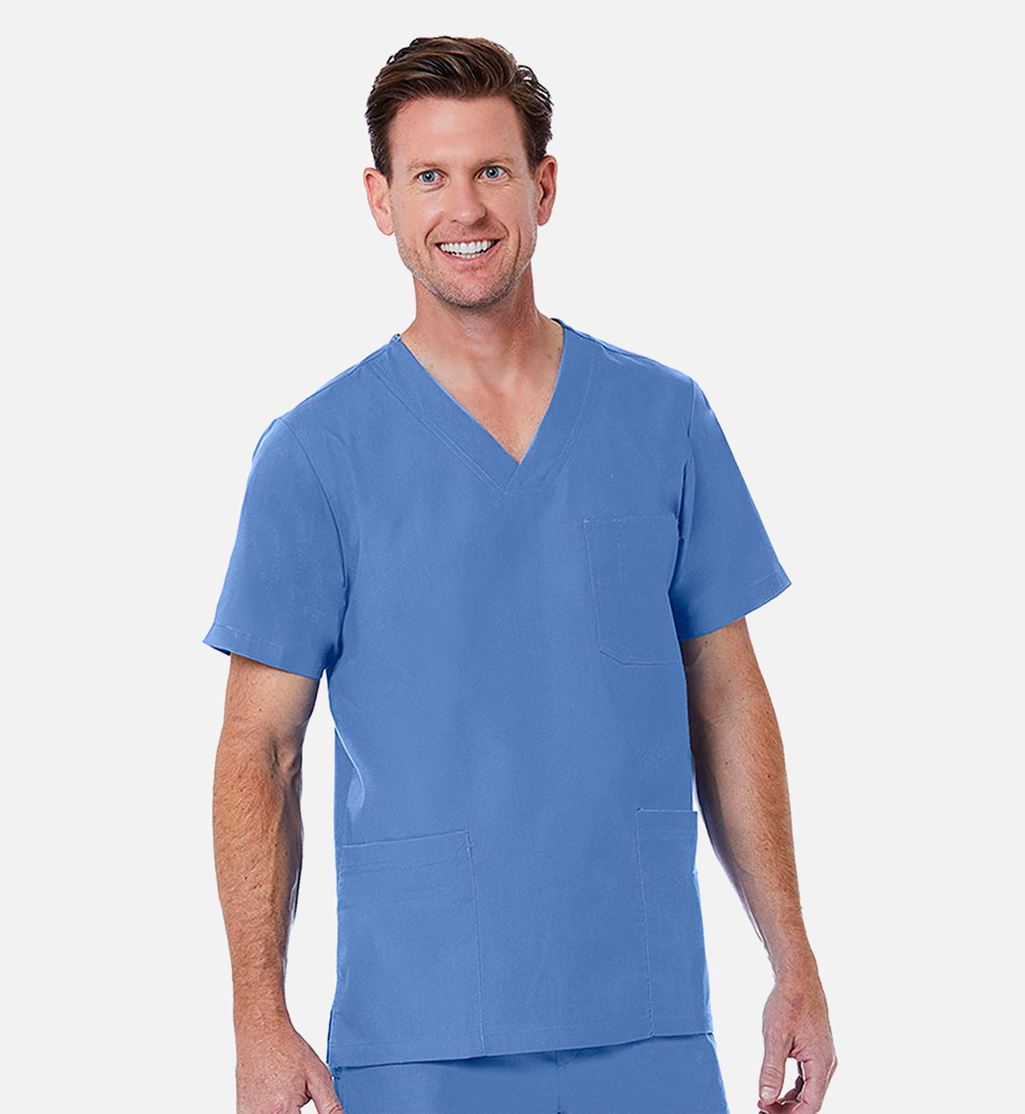 Redpanda 5206 Men's V-Neck Top Ceil Blue