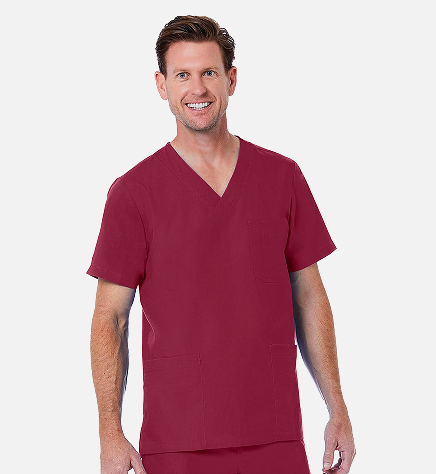 Redpanda 5206 Men's V-Neck Top Wine