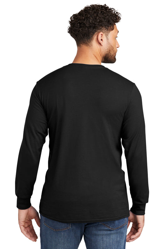 Jerzees Premium Blend Ring Spun Long Sleeve T-Shirt 560LS Black Ink