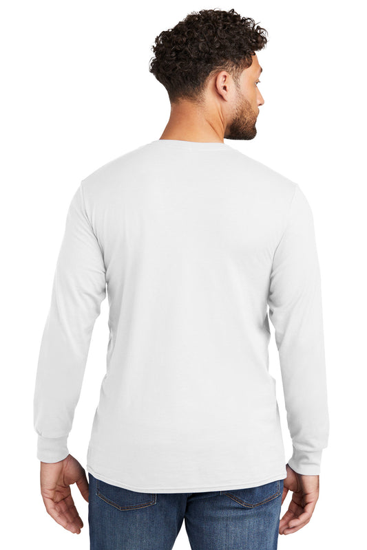 Jerzees Premium Blend Ring Spun Long Sleeve T-Shirt 560LS White