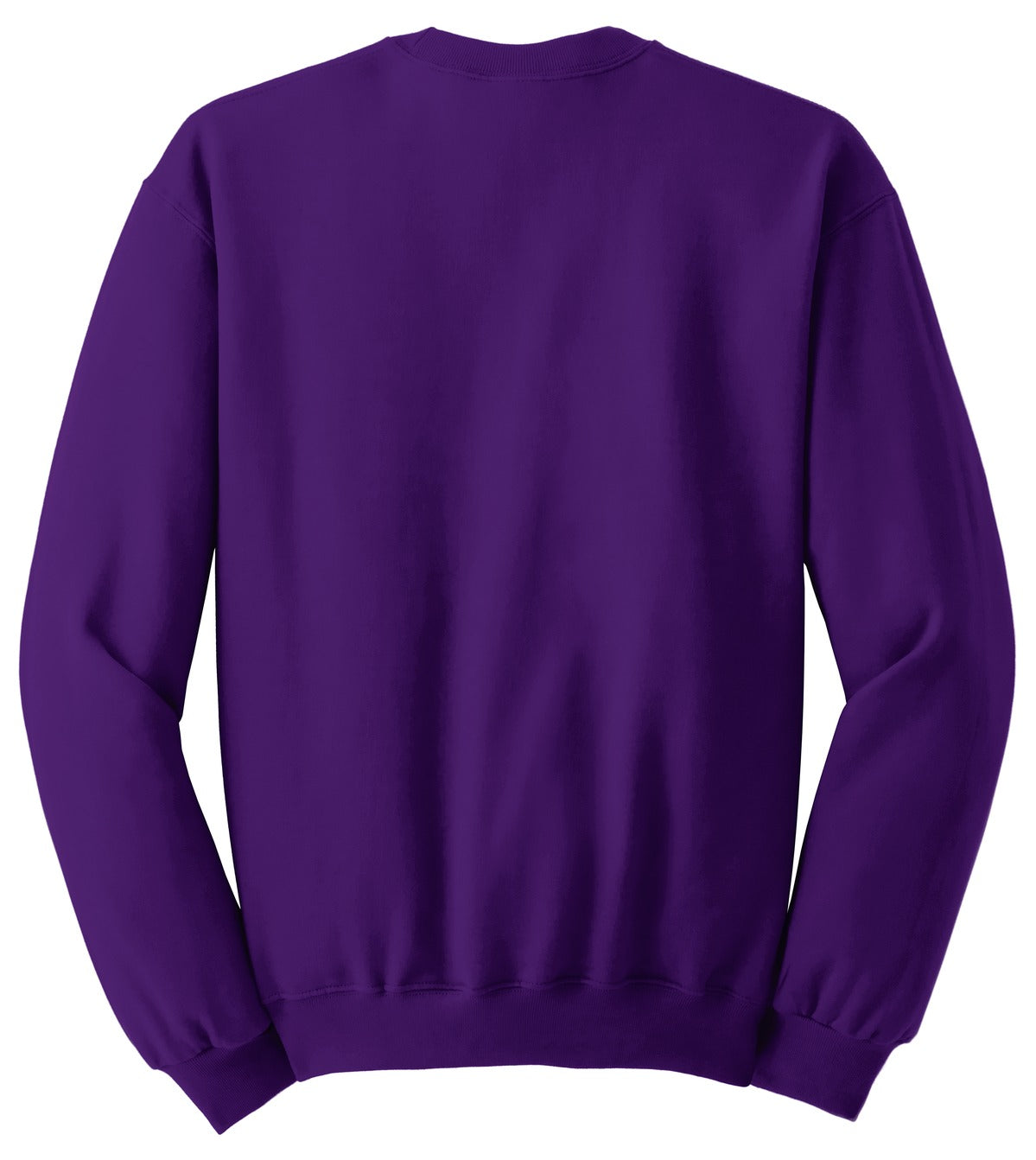 Jerzees NuBlend Crewneck Sweatshirt. 562M Deep Purple