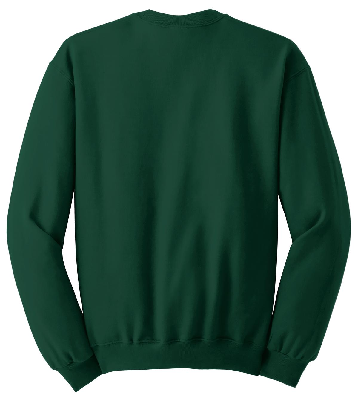 Jerzees NuBlend Crewneck Sweatshirt. 562M Forest Green