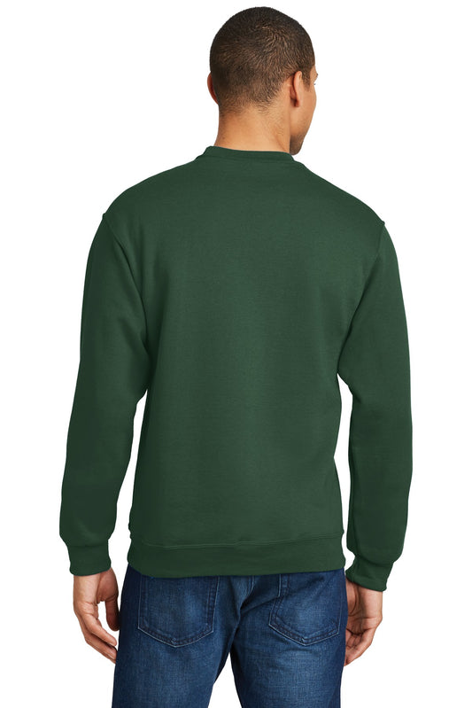 Jerzees NuBlend Crewneck Sweatshirt. 562M Forest Green