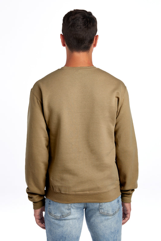Jerzees NuBlend Crewneck Sweatshirt. 562M Khaki