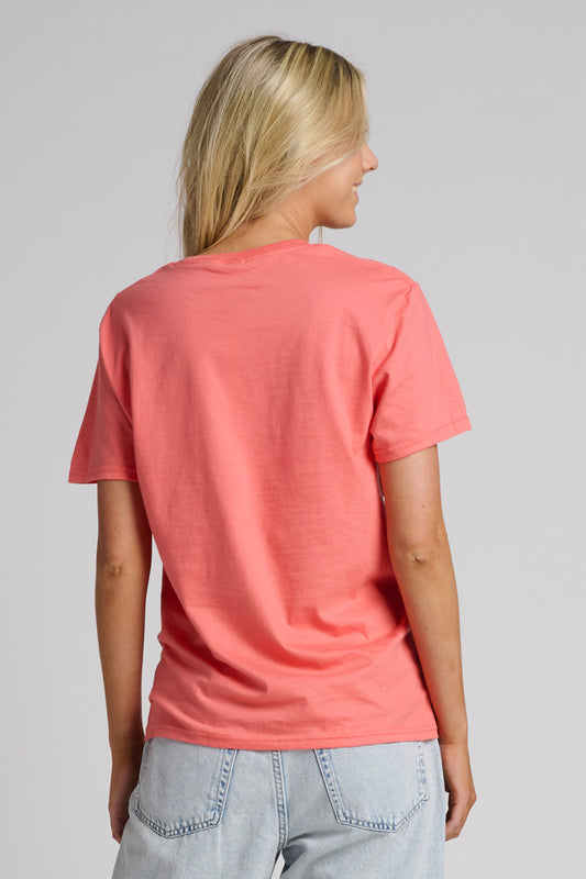 Jerzees Unisex Premium Combed Ring Spun Cotton Tee 570M Sunset Coral