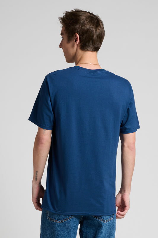 Jerzees Unisex Premium Combed Ring Spun Cotton Tee 570M Washed Navy