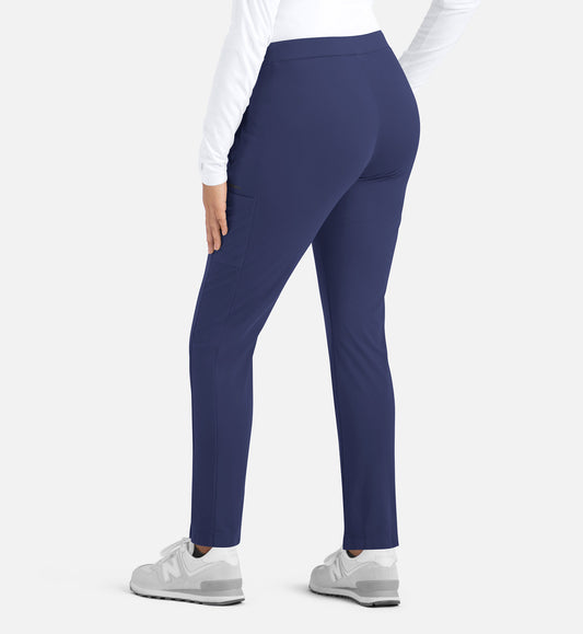 Focus 60301 Women���s Mid Rise Tapered Pants Navy