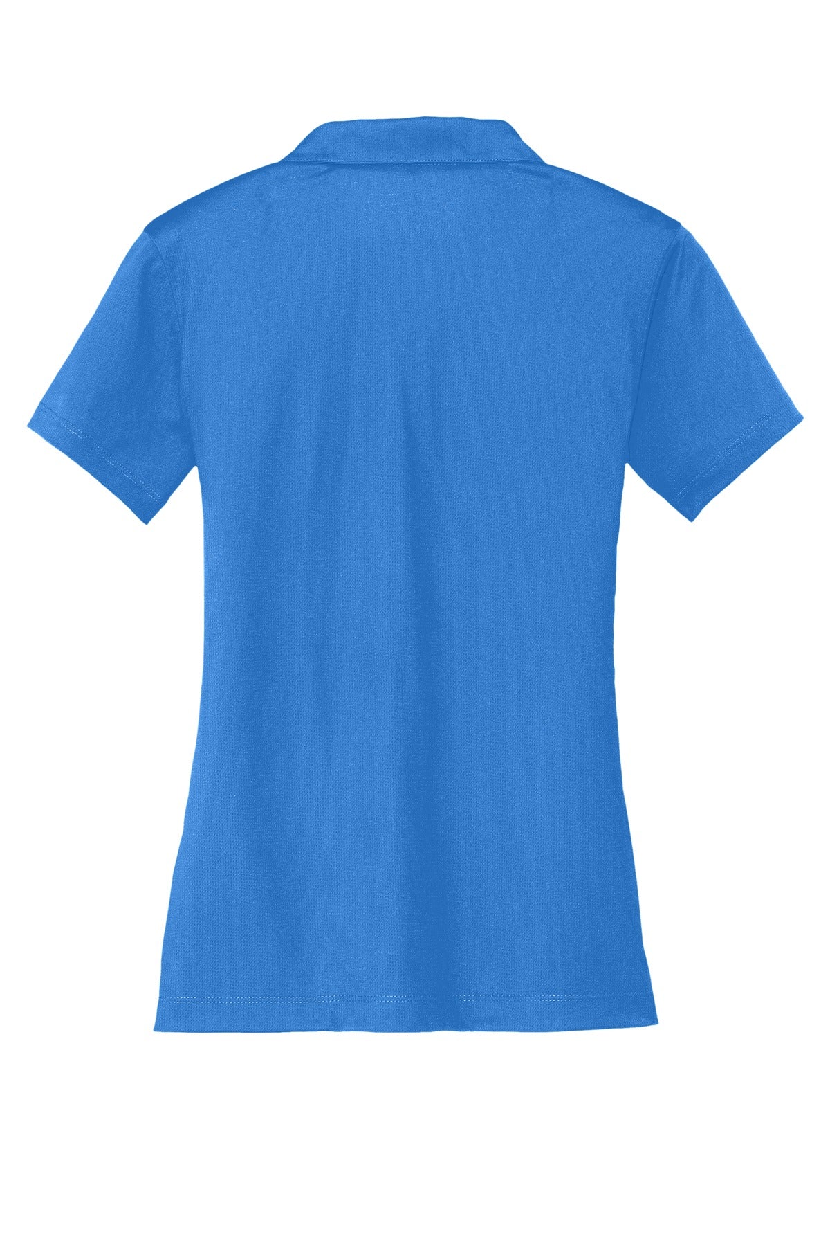 Nike Women's Dri-FIT Vertical Mesh Polo 637165 Brisk Blue