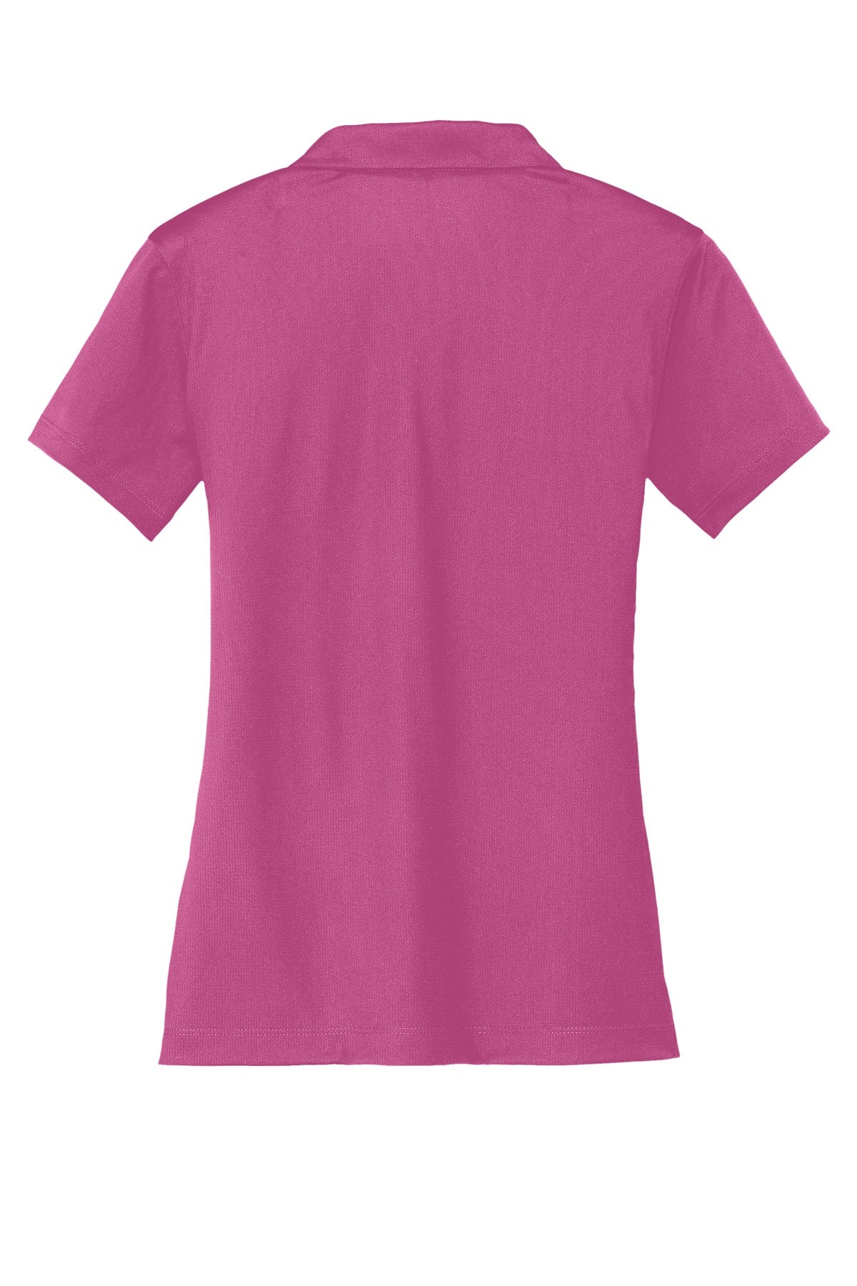 Nike Women's Dri-FIT Vertical Mesh Polo. 637165 Pink Fire