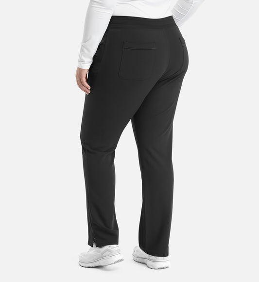 Matrix Pro 6901 Women's Yoga Waistband Tapered Pants Black