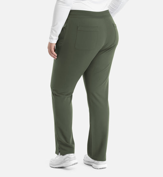 Matrix Pro 6901 Women's Yoga Waistband Tapered Pants Olive
