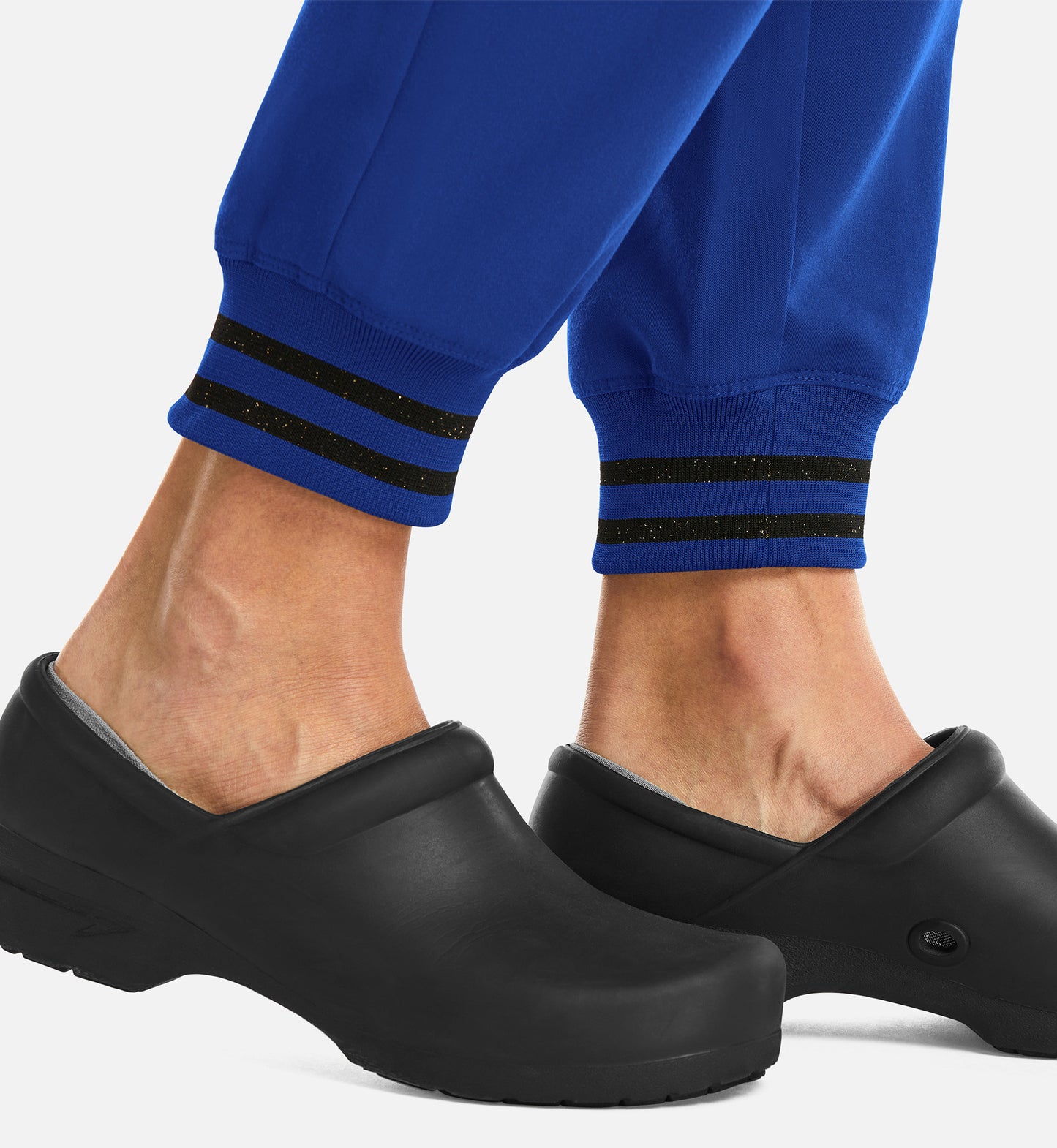 Matrix Pro 6902 Women's Full Waist Jogger With Metallic Detail Royal Blue