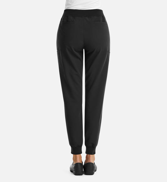 Matrix Pro 6903 Women's Full Waist Jogger Black