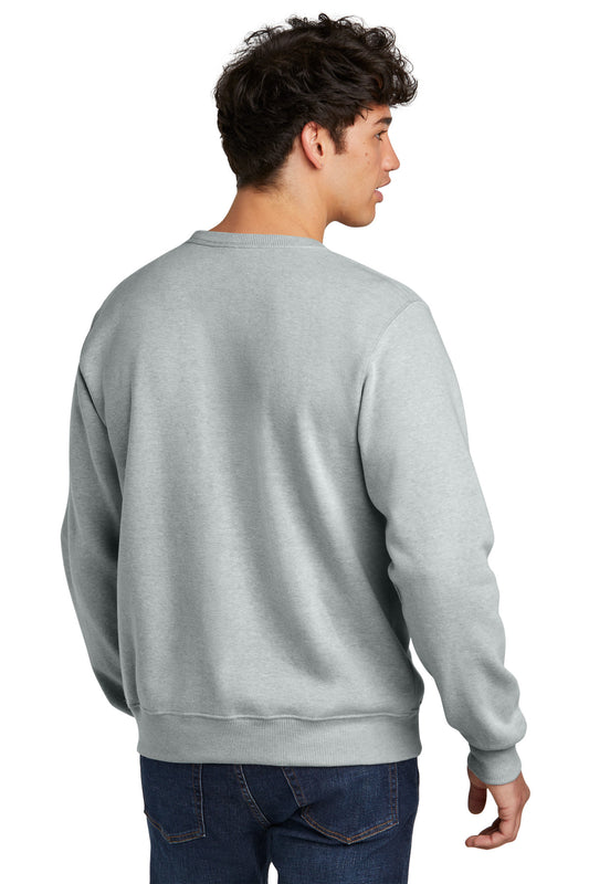 Jerzees Eco Premium Blend Crewneck Sweatshirt 701M Frost Grey Heather