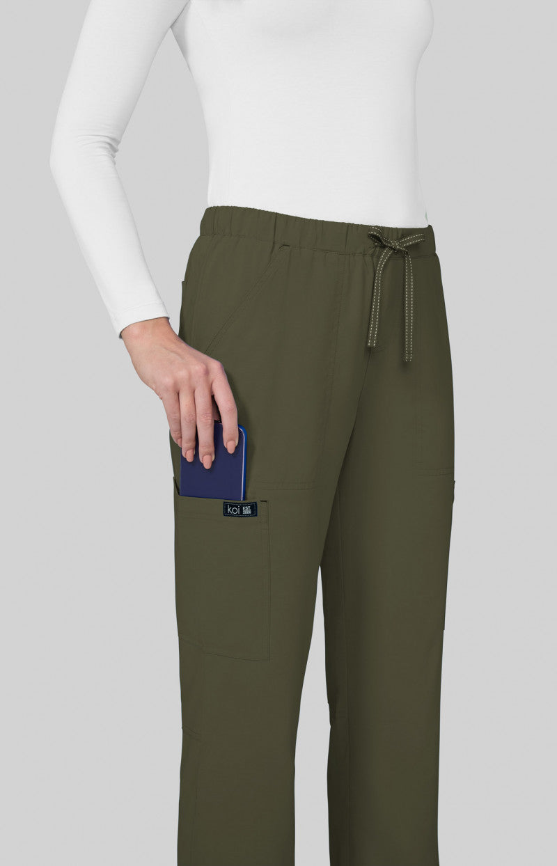 Basics 731 Holly Pants Olive Green