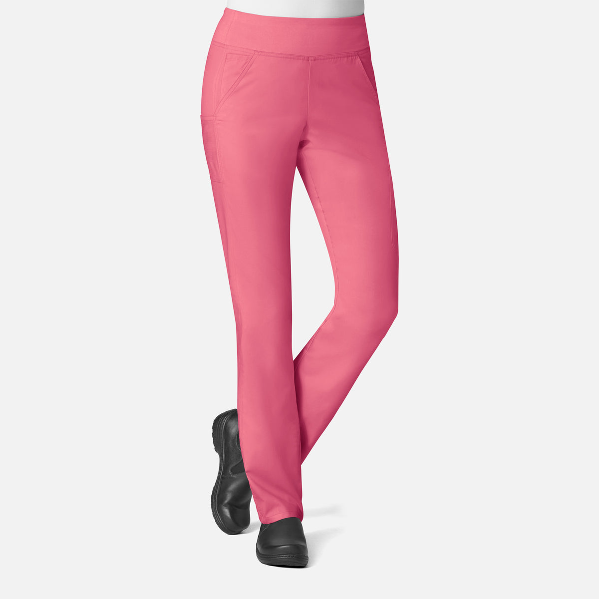 EON 7338 Women's 7 Pocket Yoga Pant Strawberry Pink