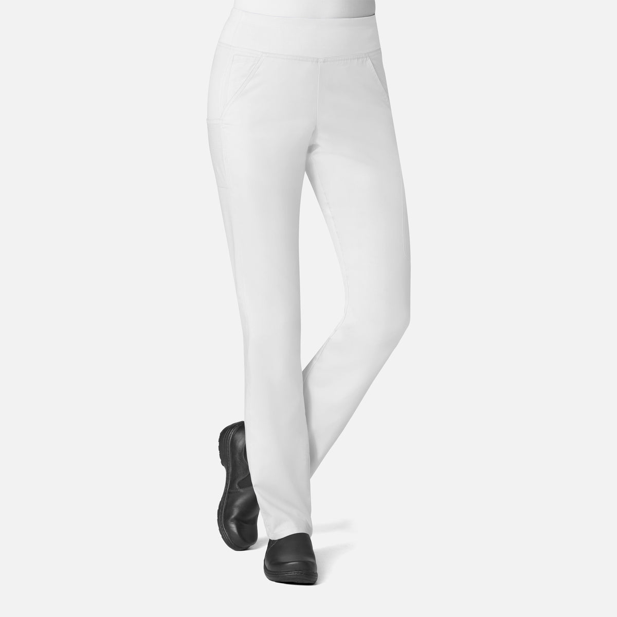 EON 7338 Women's 7 Pocket Yoga Pant White