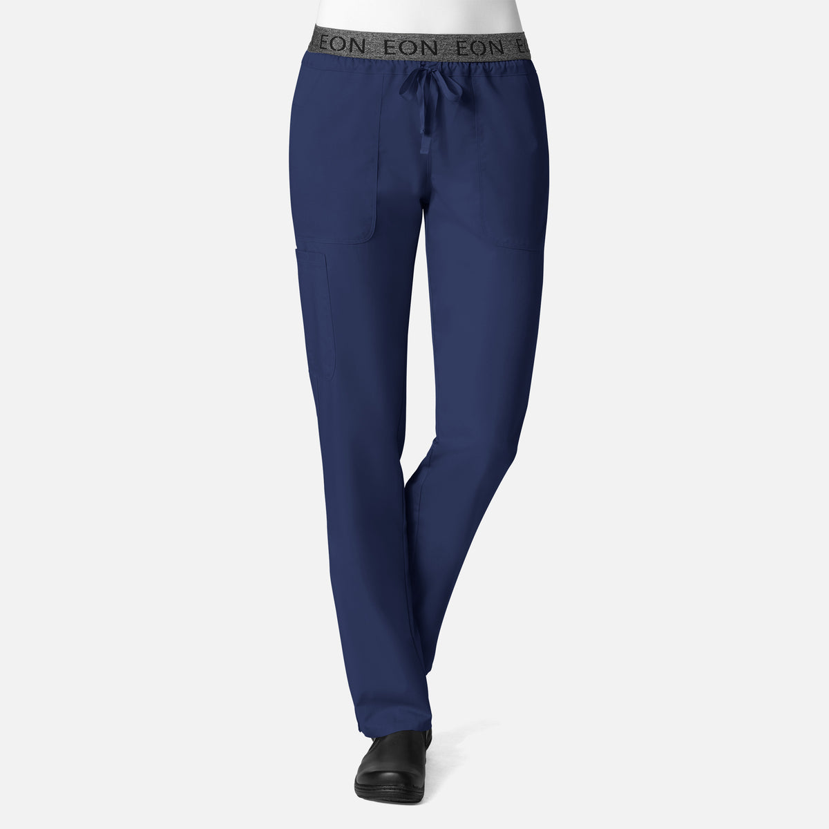 EON 7348 Women's Logo Waistband 7-Pocket Pant True Navy