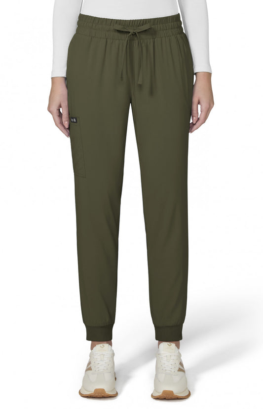 Basics 741 Gemma Jogger Pants Olive Green